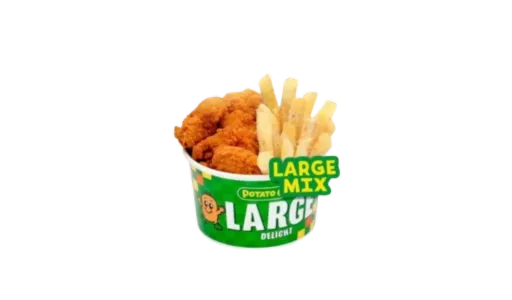Crunchy Chicken Pops Large Mix