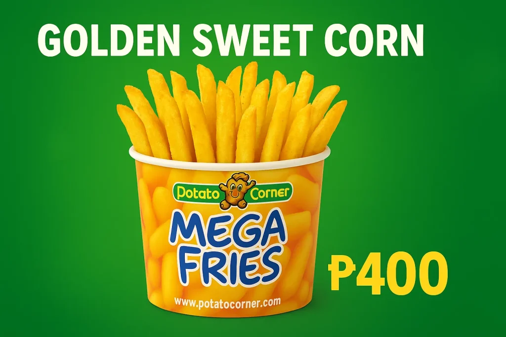 Potato Corner Golden Sweet Corn Fries