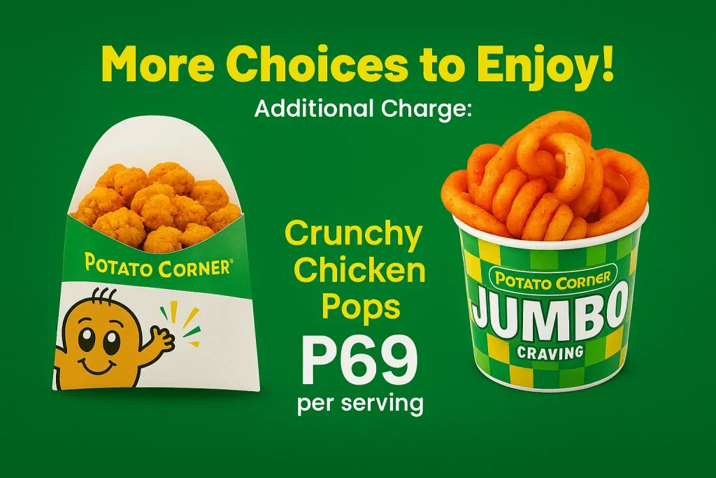 potato corner special event price