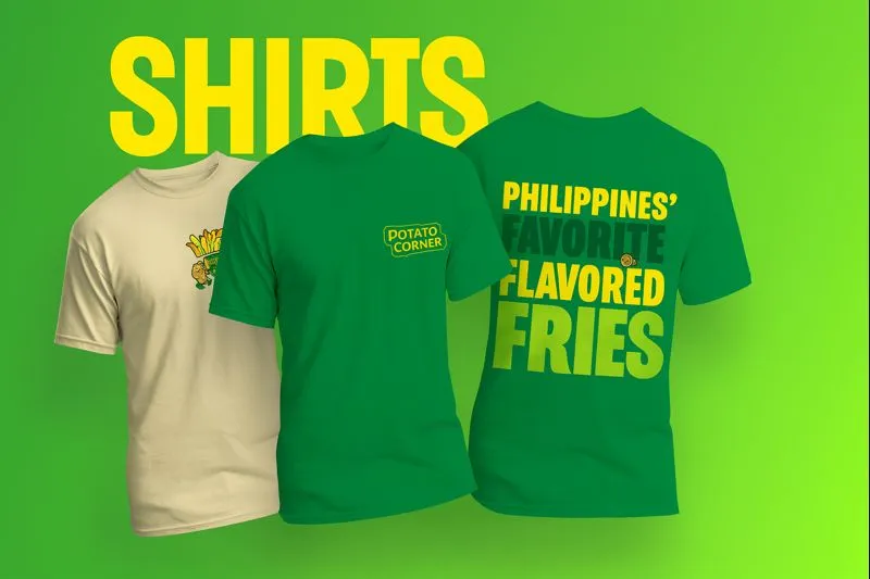 Potato Corner Shirts gift