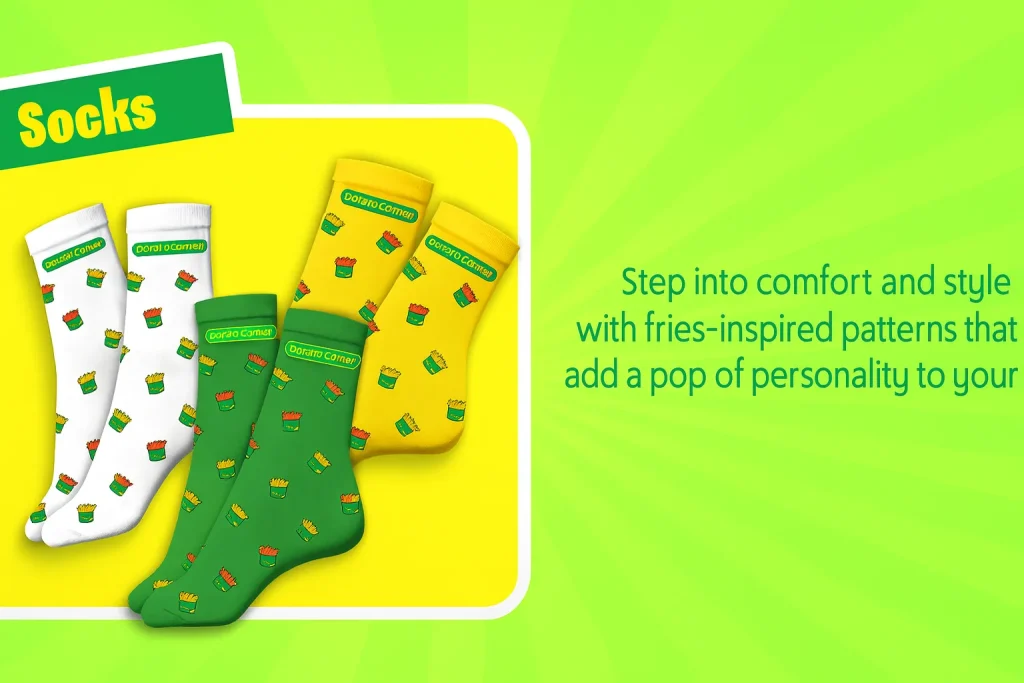 Potato Corner Socks gift