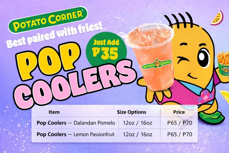 Potato Corner Launches PopCoolers